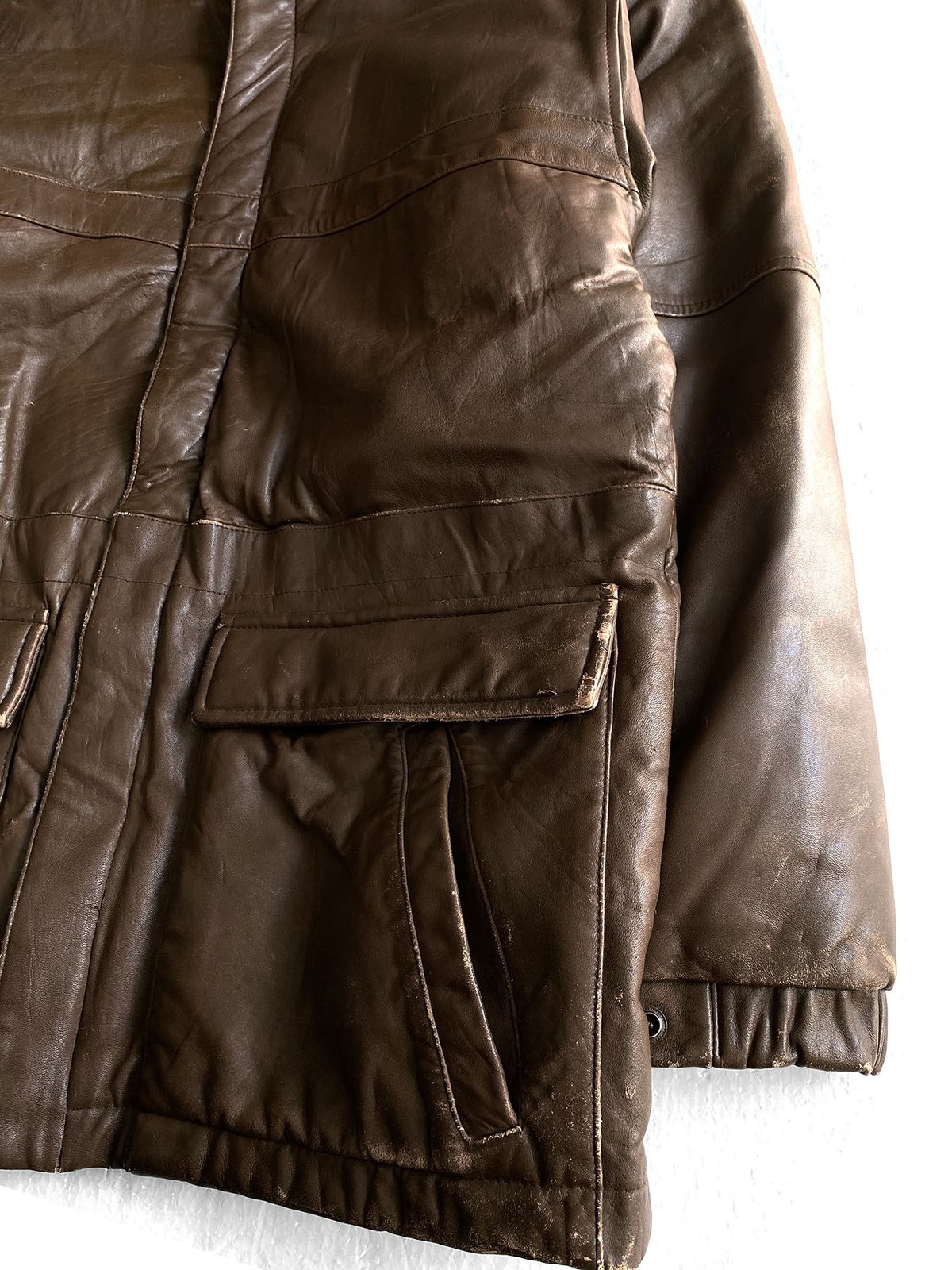 Eddie Bauer ブラウンレザーダウン Eddie Bauer Leather Down JKT BROWN | instantboo