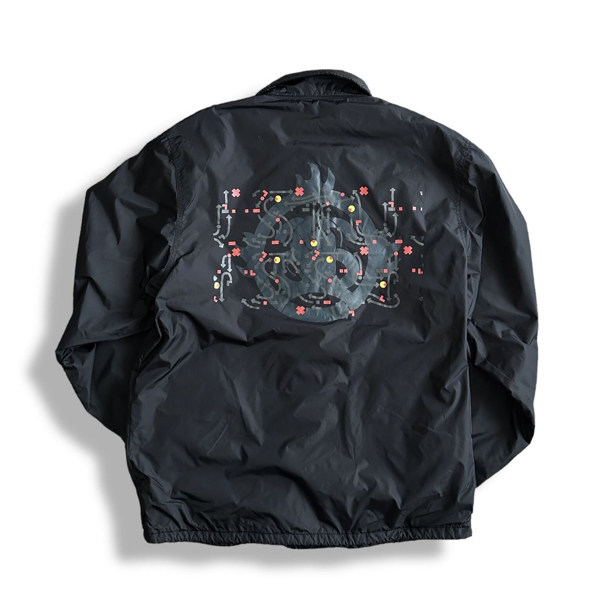 【STUSSY】 バックプリント ビッグロゴ コーチジャケット C-3068 STUSSY ステューシー ジャケット メンズ Cruize Coach ( stussy
