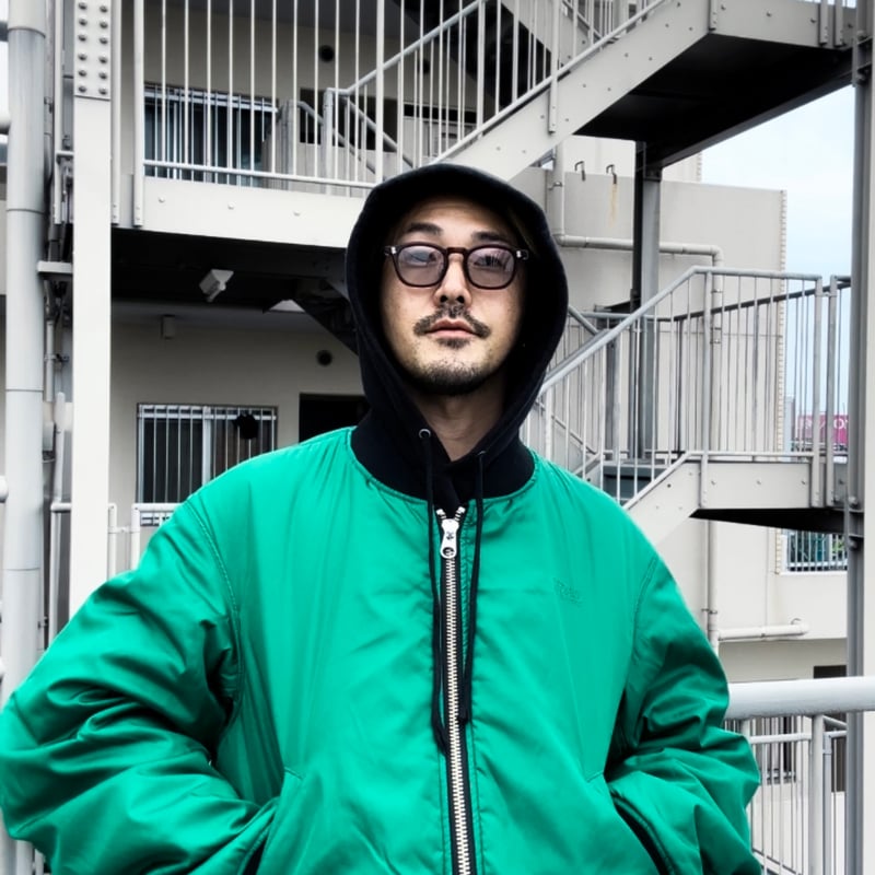 REVERSIBLE CORDURA FLIGHT JACKET BLK/GRN -SEDA