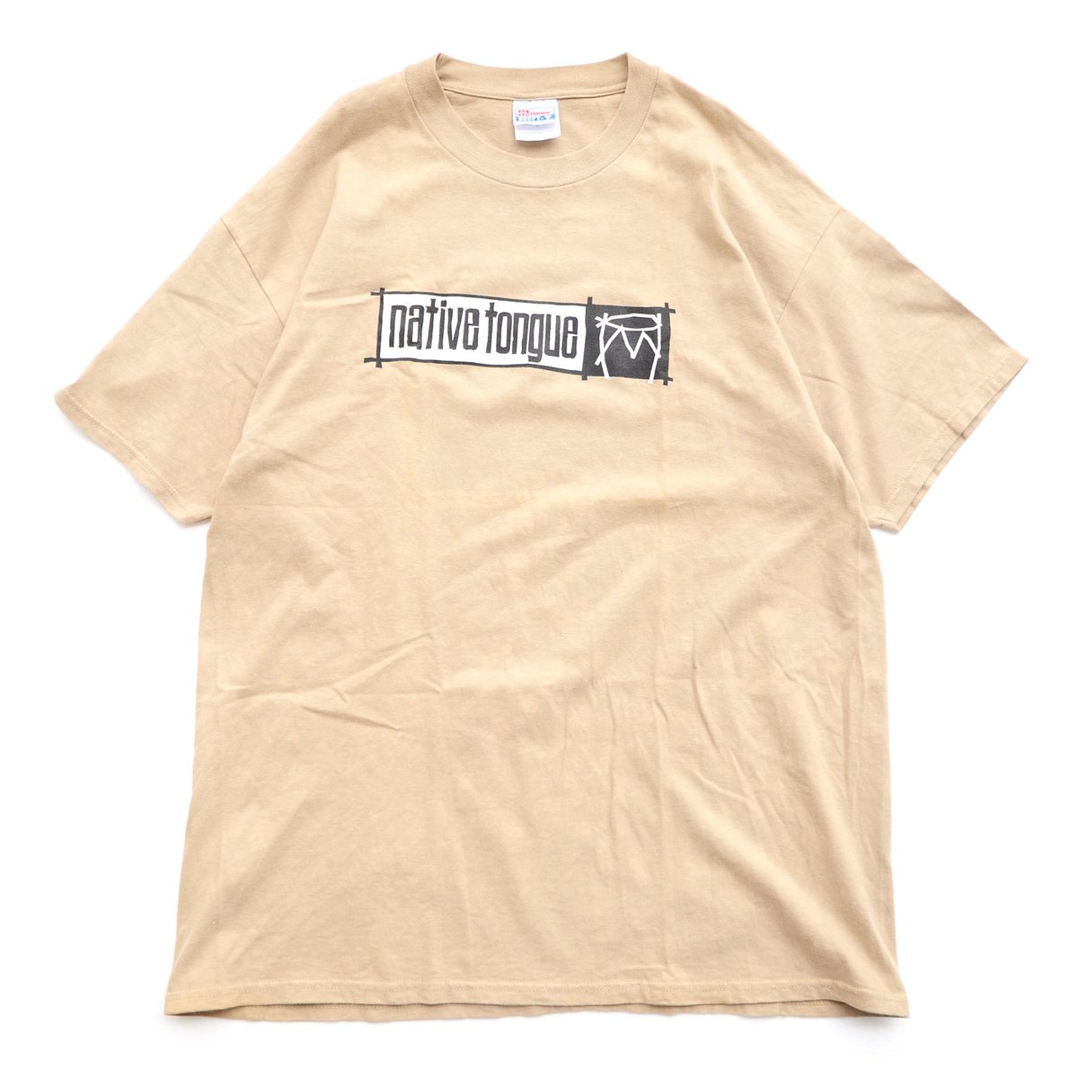 Native Tongues Tribute Tシャツ (古着) Native Tongues Hip Hop Music Fan T Shirt S Black | Amazon.com