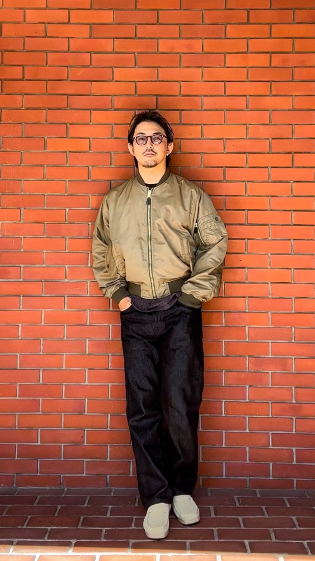 MA-1/NON-PADDED BOMBER by FOSTEX GARMENTS | ins