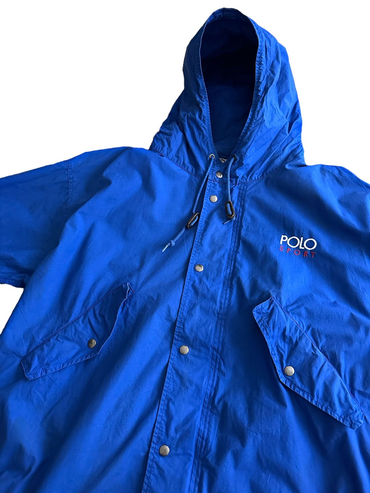 Polo Sport 水色モッズコート フード付き Polo Sport 水色モッズコート フード付き