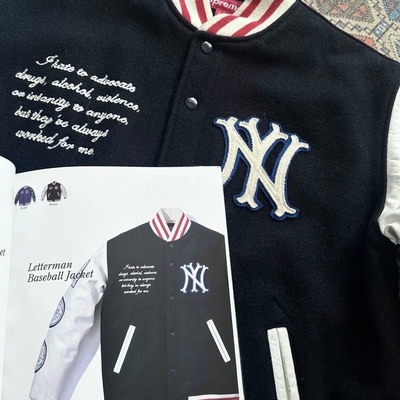 LETTERMAN BASEBALL JKT by Supreme | instantboot