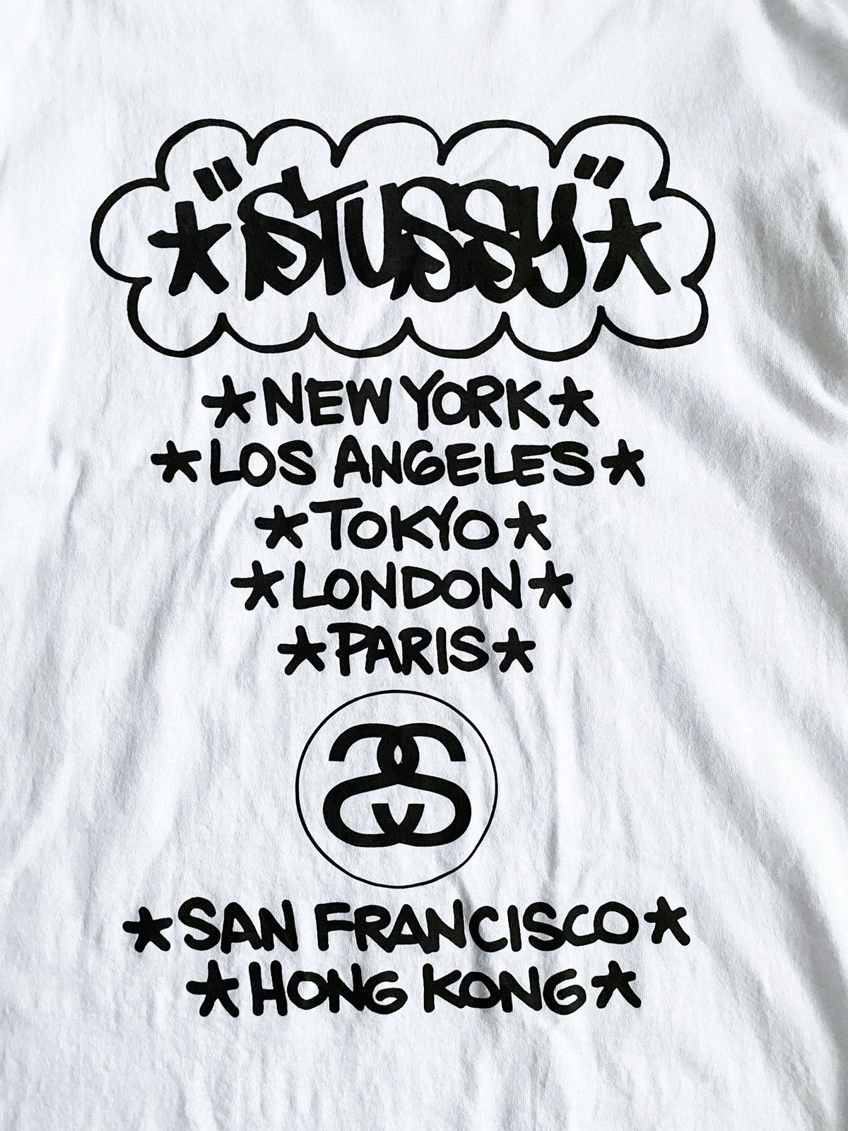 STUSSY × ERIC HAZE Stussy x ERIC HAZE WORLD TOUR Tee | instantboot
