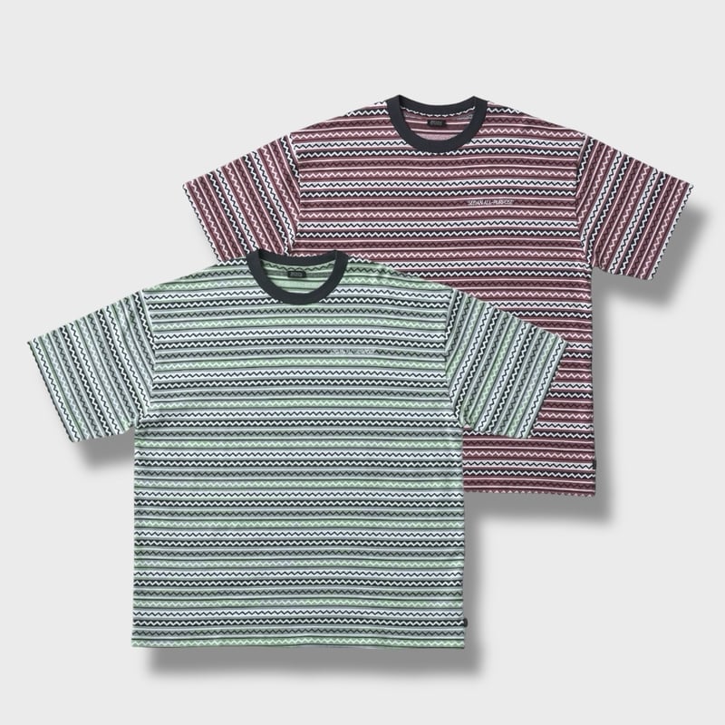 トップス SEDAN ALL-PURPOSE jaquared stripe s/s 全国通販】SEDAN ALL-PURPOSE