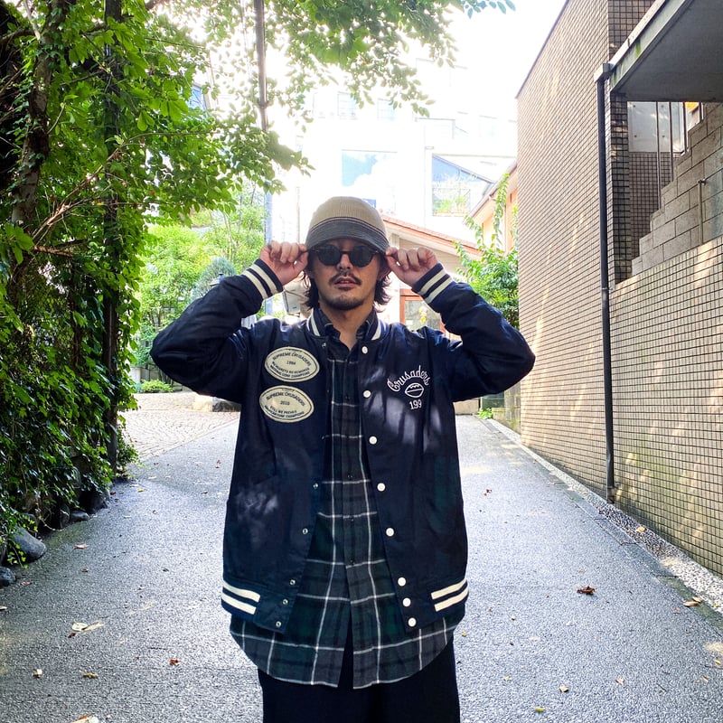 Supreme  Denim Varsity Jacket Mサイズ