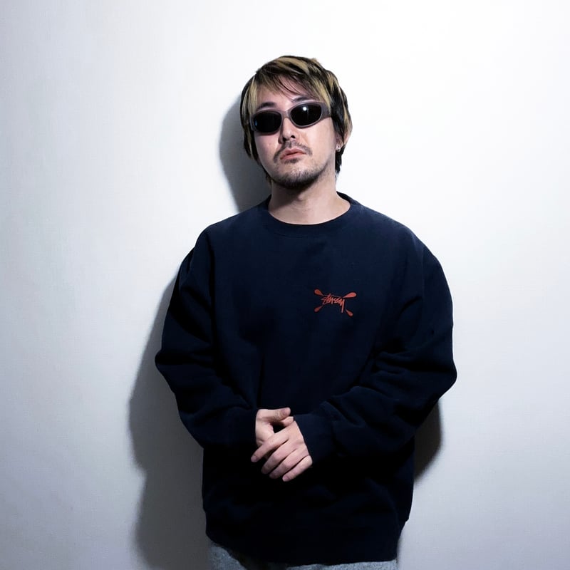 トップス 00s old stussy Throw-up Sweat 00s old stussy Throw-up Sweat