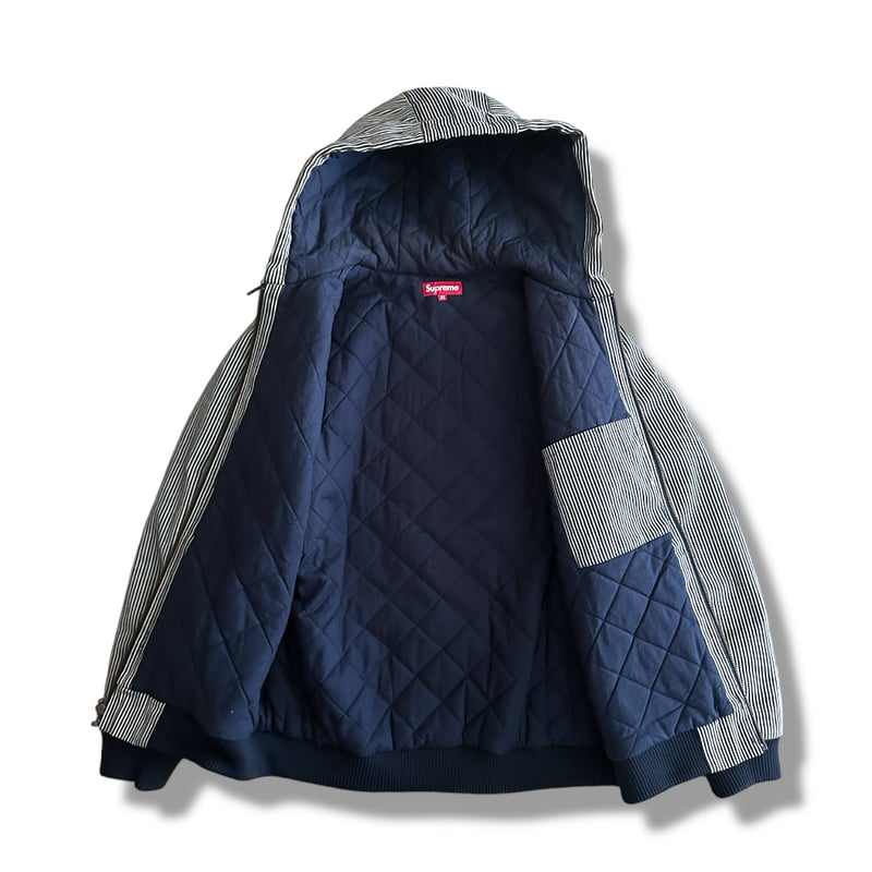 Red Built Hooded Work JKT by Supreme | instantb