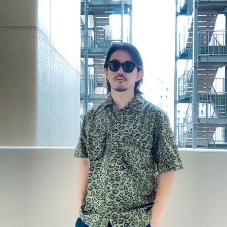 ARMY Leopard S/S Shirt by stussy