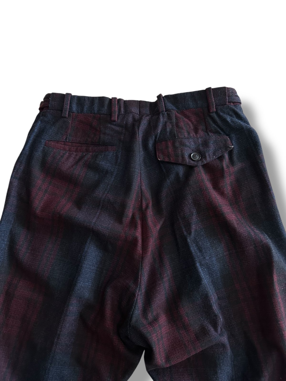Umit Benan クラシックパンツ ブルー Umit Benan クラシックパンツ ブルー