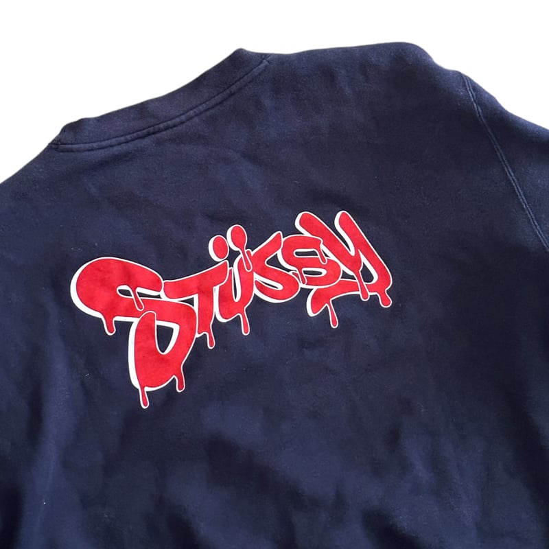 00s old stussy Throw-up Sweat