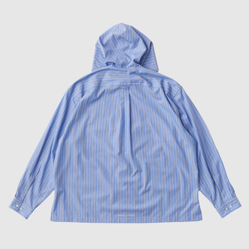 トップス sedan all-purpose stripe hooded shirts STRIPED HOODED SHIRT - SEDAN ALL-PURPOSE - | in