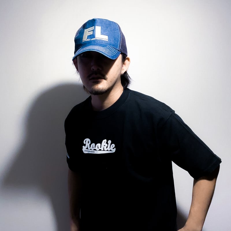 Denim Trucker Mesh Cap by FUTURA LABORATORIES |