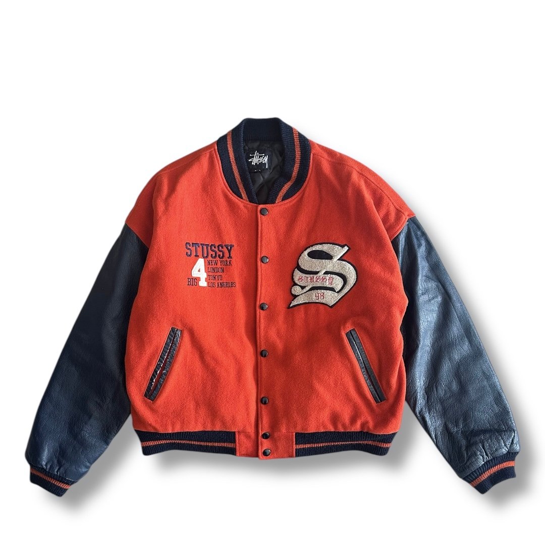 Stüssy-Roc Star Tribe スタジャン 赤 2025年最新】STUSSY ROC STARの人気アイテム - メルカリ