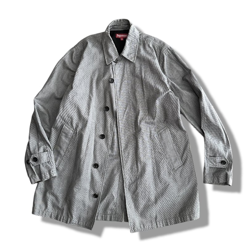 Supreme Houndtodth trench トレンチコート Supreme Houndtodth trench トレンチコート