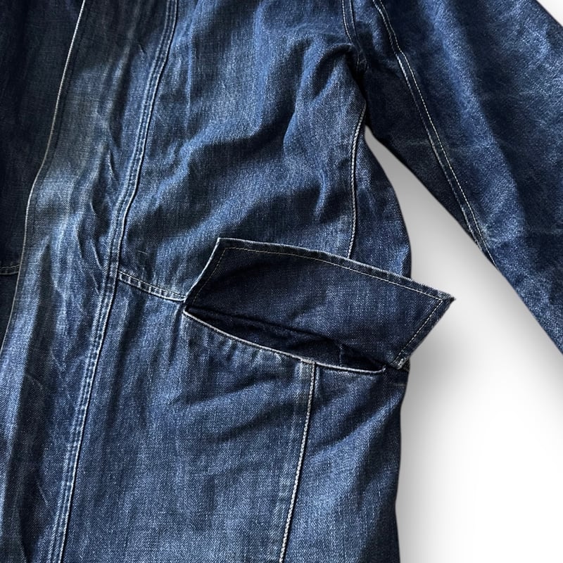 ENGINEERED JEANS Denim Balmacaan Coat by Levi's