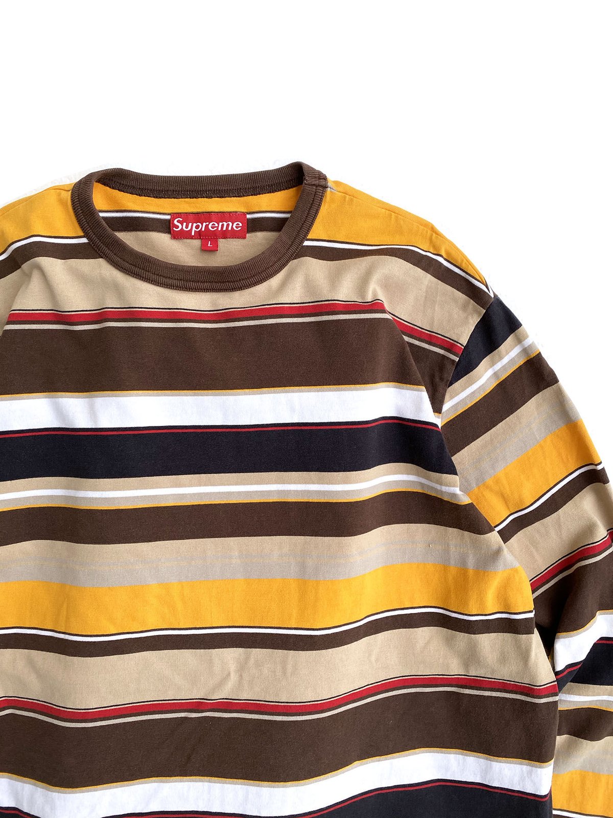 supreme border l/s tee ロンt mご検討よろしくお願い致します