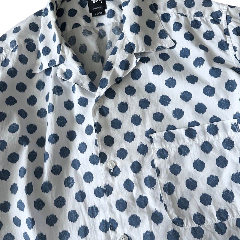 DOTS Open Collar S/S Shirt by stussy | instantb DOTS Open Collar S/S Shirt by stussy | instantb