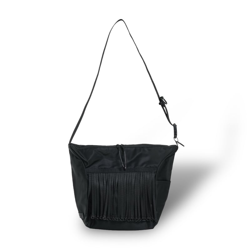 TAPE FRINGE SHOULDER BAG -BAICYCLON- | instantb