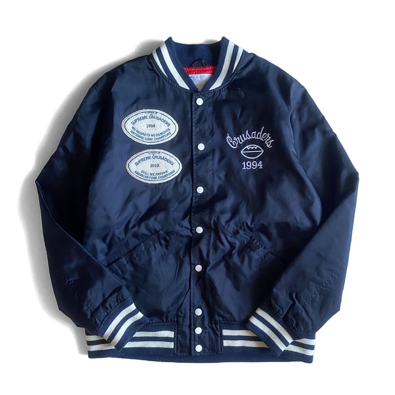 Supreme crusaders store varsity jacket
