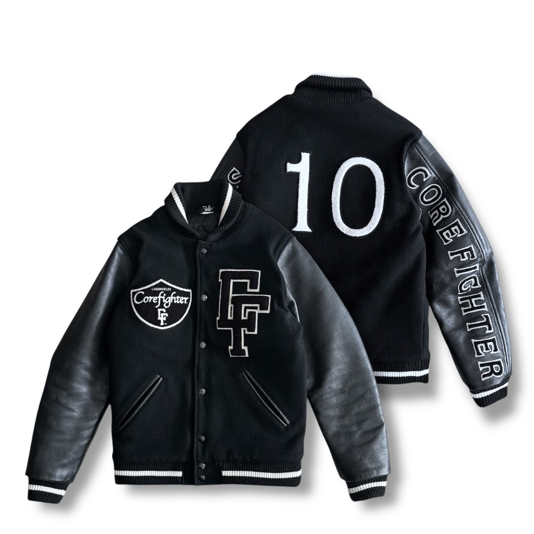 10th ANNIVERSARY VARSITY JKT by COREFIGHTER | i 10th ANNIVERSARY VARSITY JKT by COREFIGHTER | i