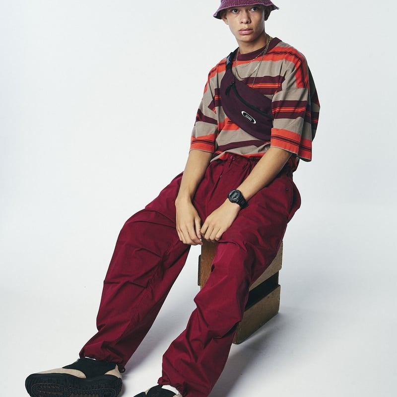 TECH WIDE PANT Carmine - SEDAN ALL-PURPOSE - | 