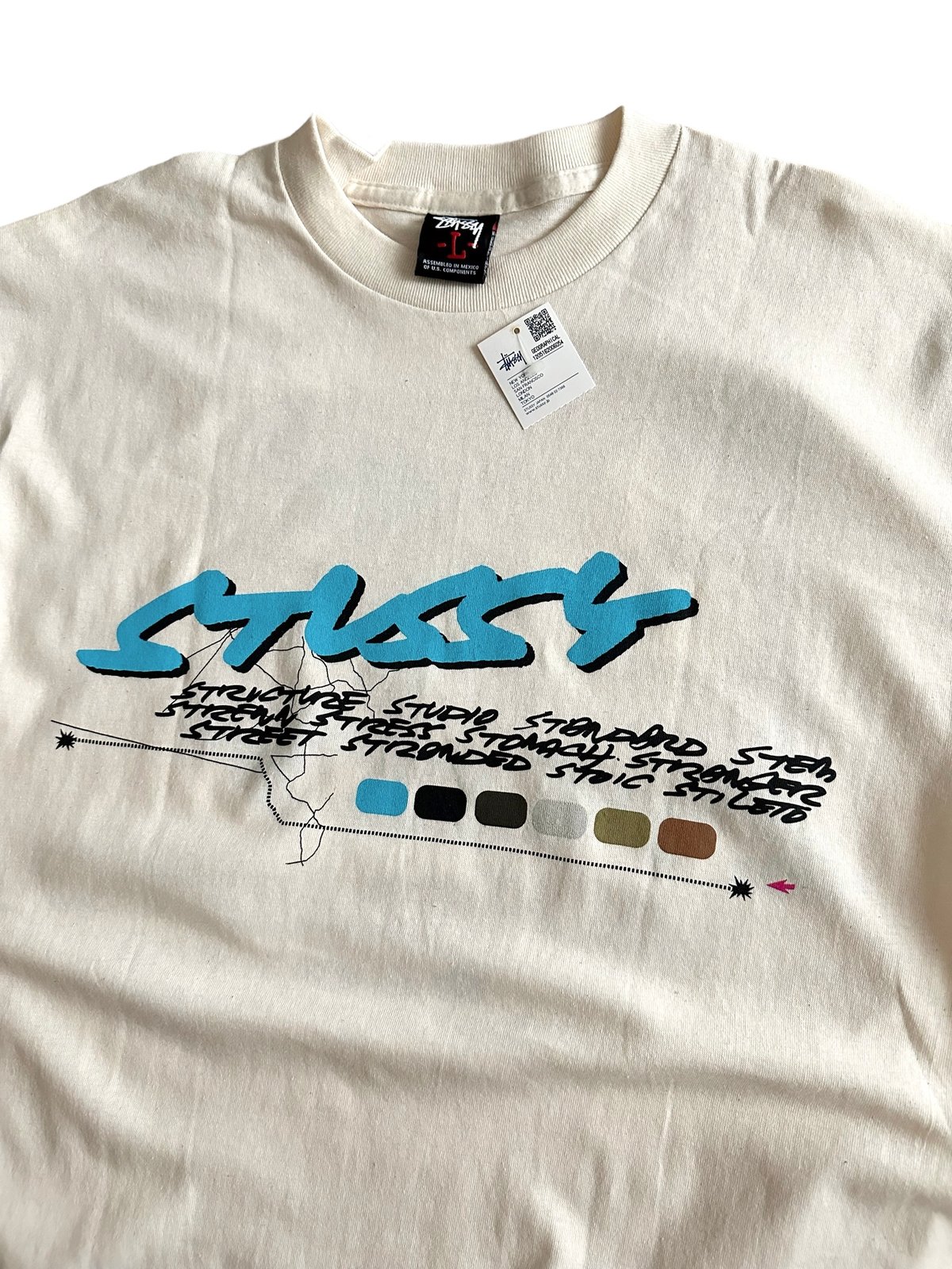 stussy graphics デザイン 書籍 Rare 00s OLD STUSSY Knowledge is king book graphic design