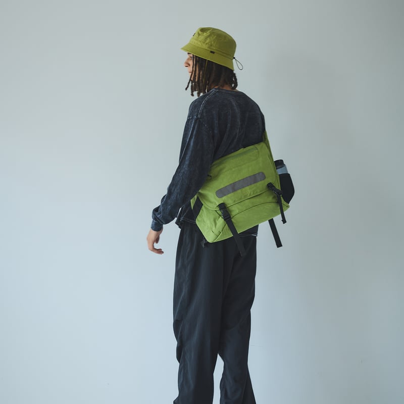 OVERDYED NYLON MESSENGER BAG - SEDAN ALL-PURPOS