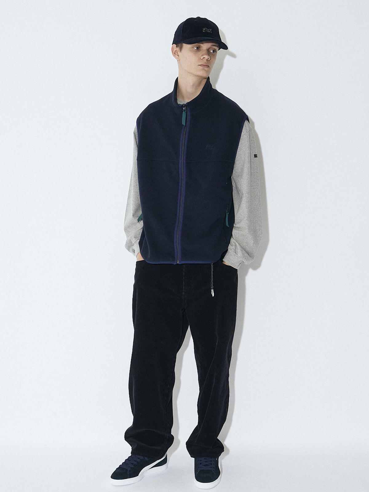 FLEECE FULL ZIP VEST - SEDAN ALL-PURPOSE - | in FLEECE FULL ZIP VEST - SEDAN ALL-PURPOSE - | in