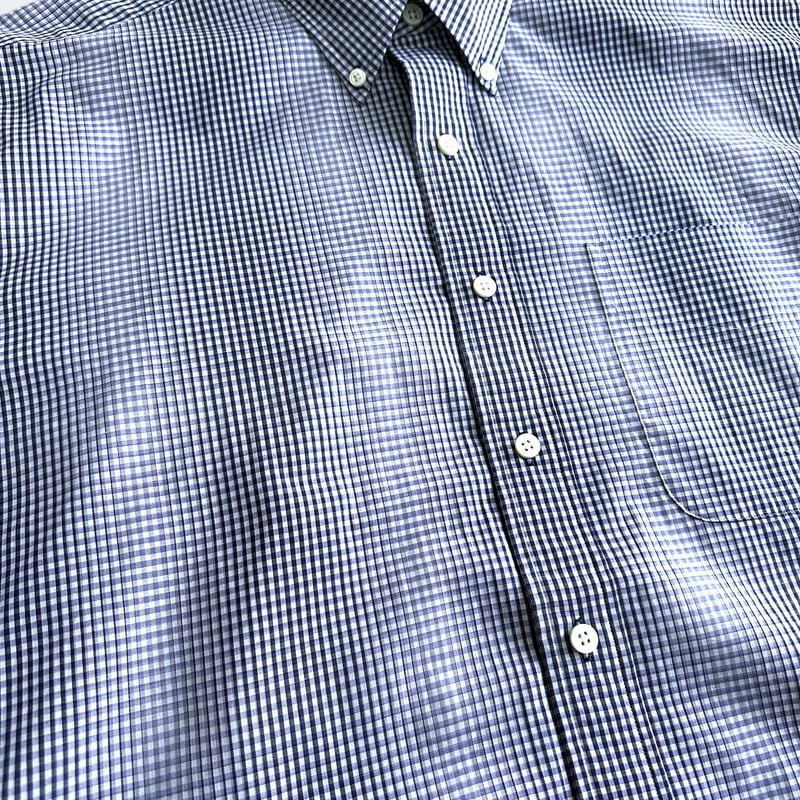 DETACHABLE SHADOW PLAID BD SHIRT -SEDAN ALL-PUR