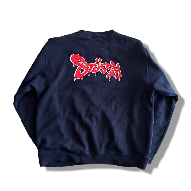 トップス 00s old stussy Throw-up Sweat Throw-up Sweat by stussy | instantbootleg store