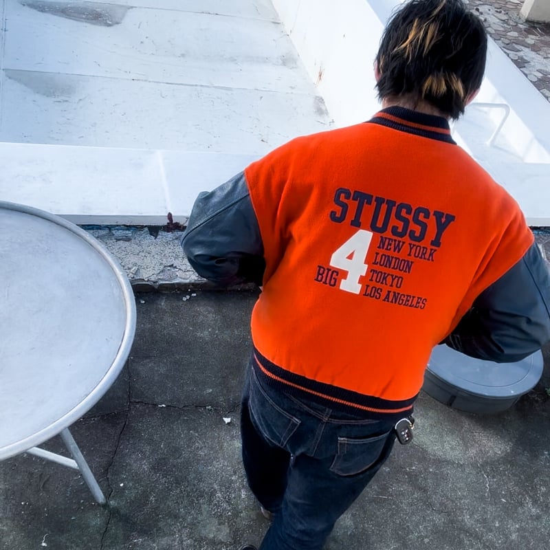 BIG4 VARSITY JKT by stussy | instantbootleg store