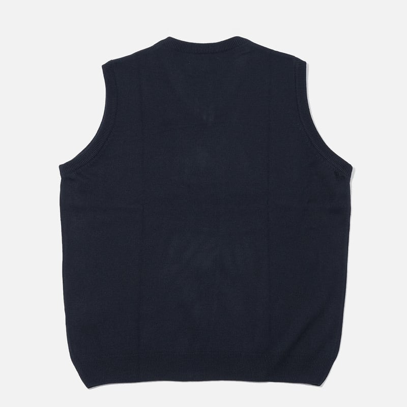 SEDAN ALL-PURPOSE ロゴ刺繍 Vネックベスト ニット SEDAN ALL PURPOSE TECH LOGO KNIT VEST - メルカリ