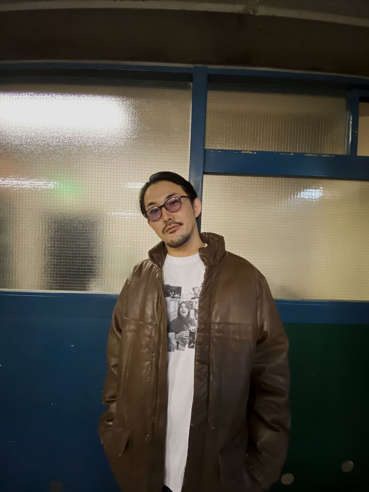 Eddie Bauer Leather Down JKT BROWN | instantboo Eddie Bauer Leather Down JKT BROWN | instantboo