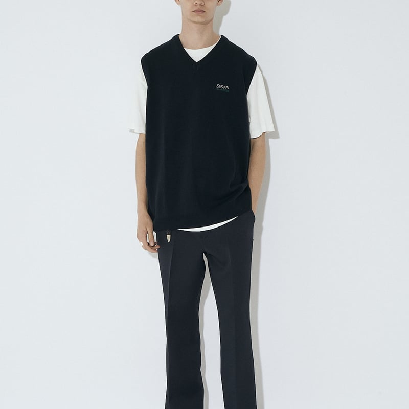 TECH LOGO KNIT VEST - SEDAN ALL-PURPOSE - | ins