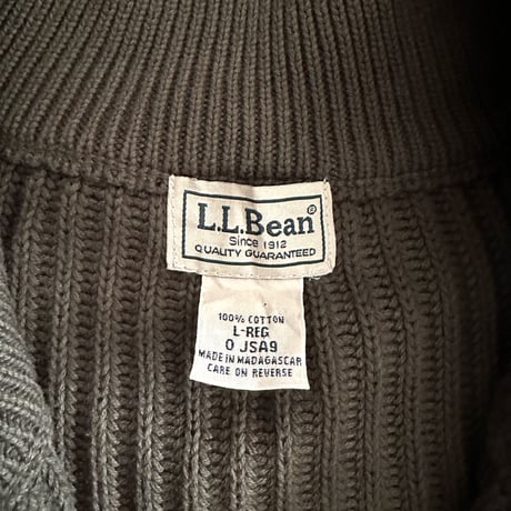 F/Z Cotton Cable Sweater by L.L.Bean
