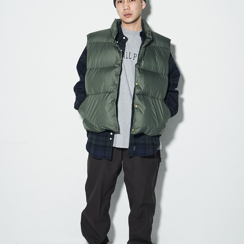 CLASSIC DOWN VEST OLIVE -SEDAN ALL-PURPOSE- | i