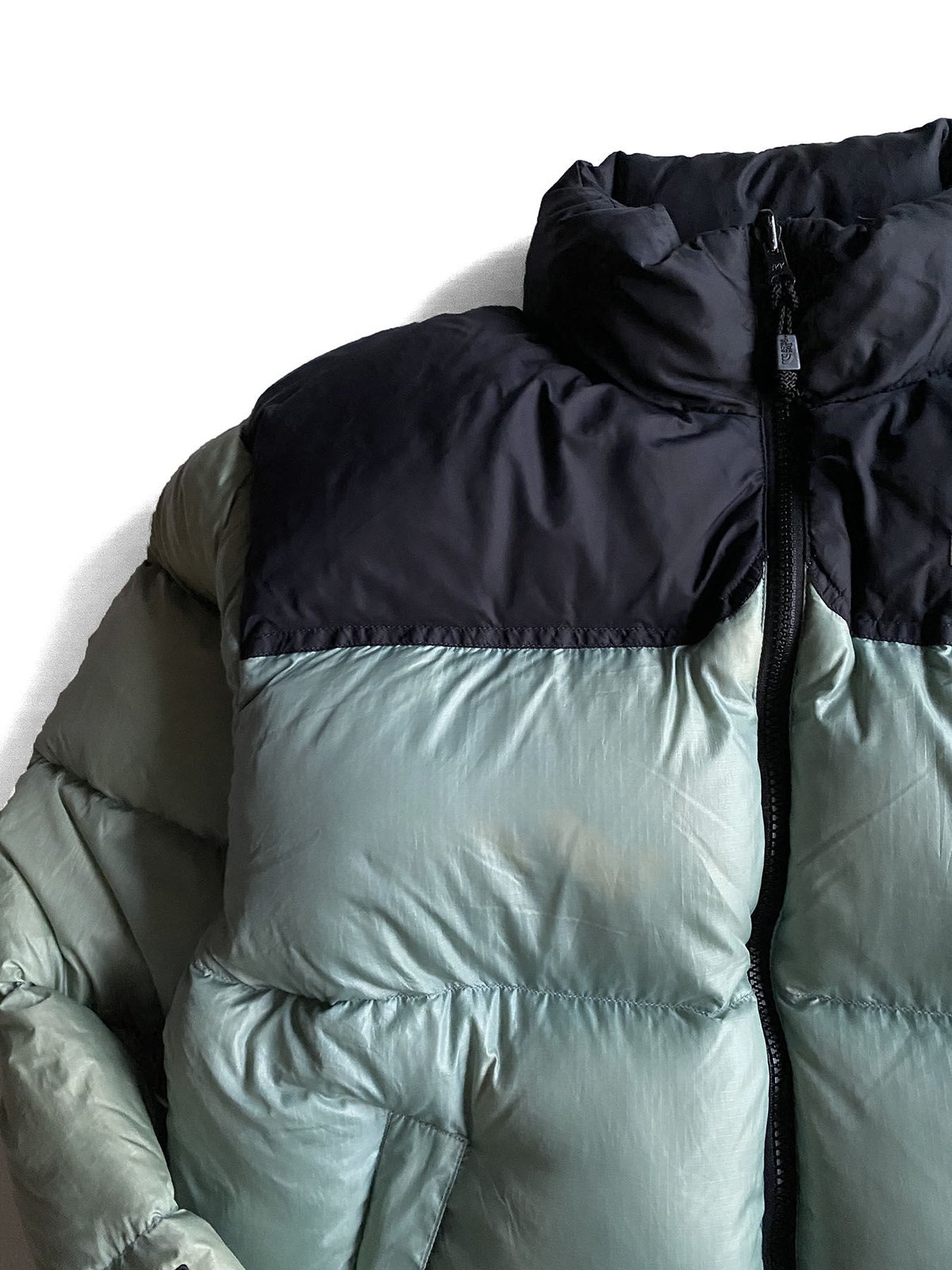 THE NORTH FACE ヌプシジャケット アイスティールICE TEAL Nuptse JKT 