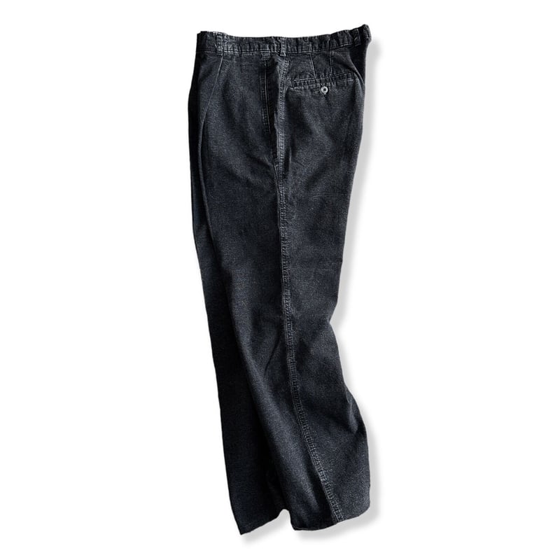 パンツ DOCKERS Black Denim slacks USA製 DOCKERS ドッカーズ デニムスラックス ブラック 黒 W33