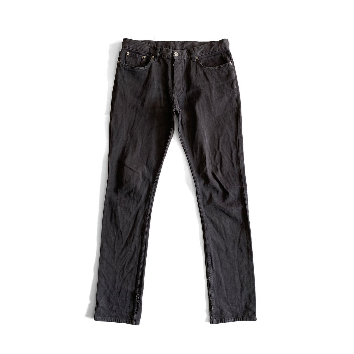 HELMUT LANG Raw Silk Denim Jeans | instantboot