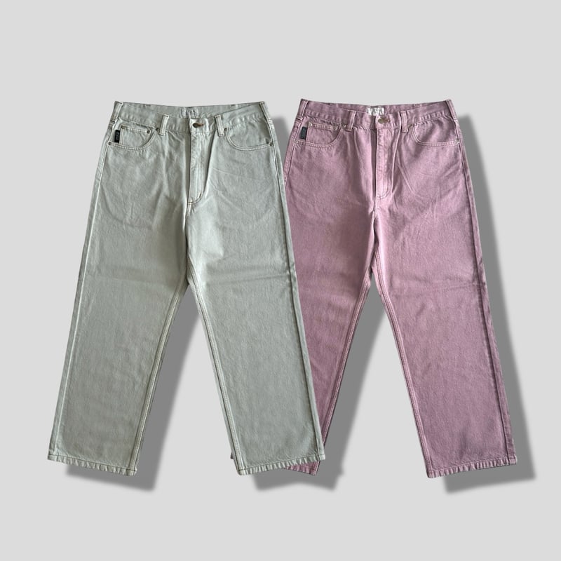 OVERDYED WORK JEANS - SEDAN ALL-PURPOSE - | ins...