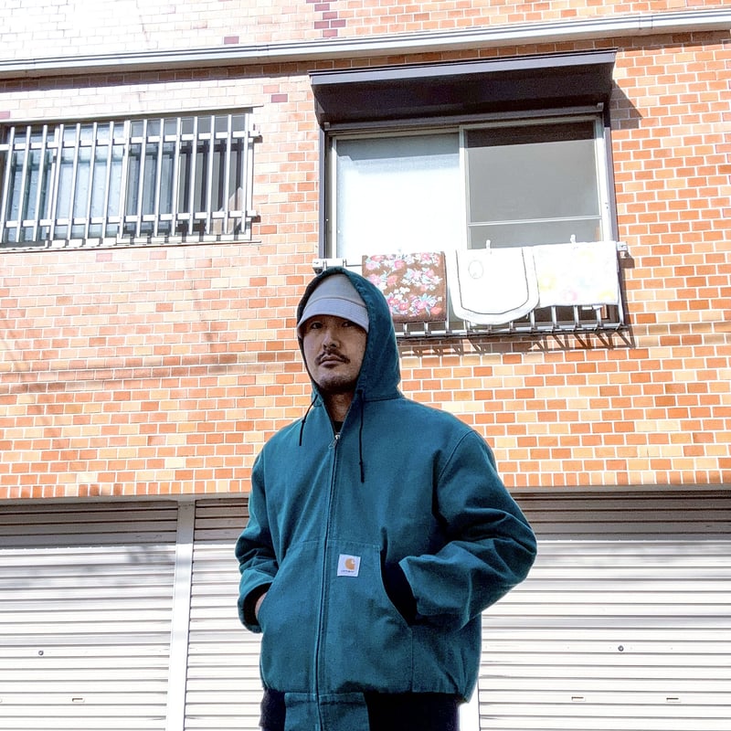 90s carhartt アクティブジャケット ティール 希少品 Active JKT by Carhartt | instantbootleg store