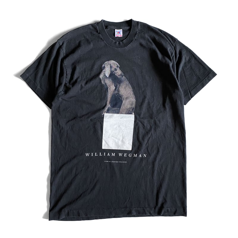 ウィリアム・ウェグマン Tシャツ 1987年 シングルステッチ メンズ ロンT