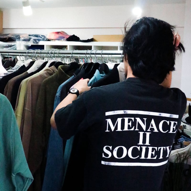 MENACE Ⅱ SOCIETY Tee by Supreme | instantbootle...