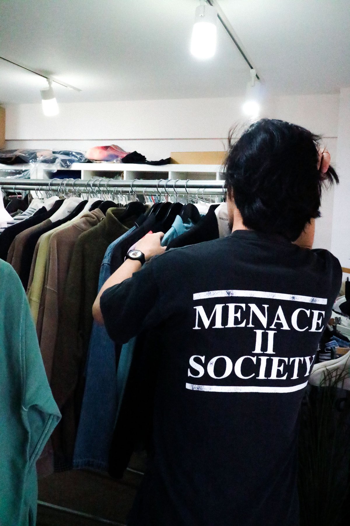 MENACE Ⅱ SOCIETY Tee by Supreme | instantbootle