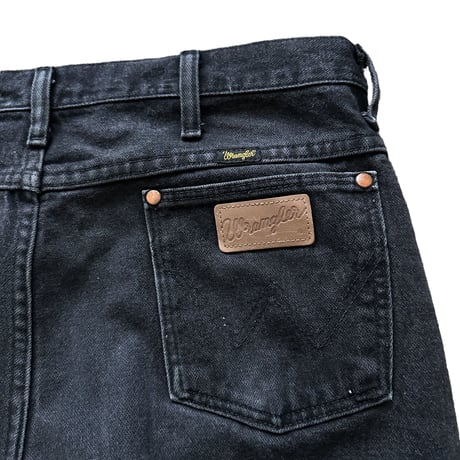 13MWZ Broken BLK Denim Jeans by Wrangler