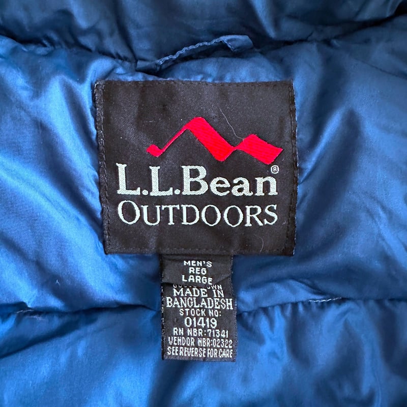 GOOSE Down Vest by L.L.Bean | instantbootleg store L.L.BEAN GOOSE DOWN VEST l