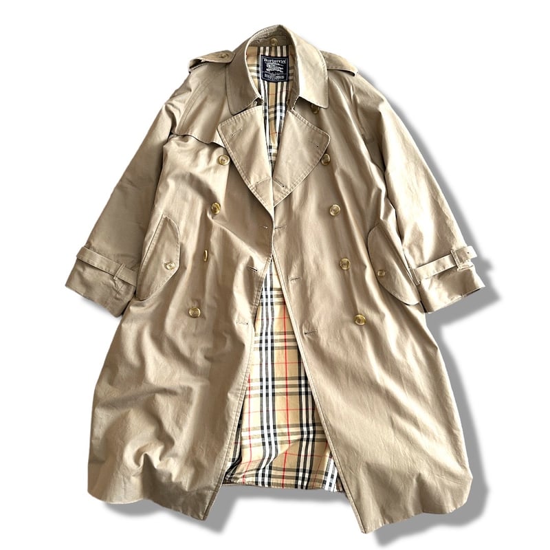 Burberry trench21 一枚袖 ハンガー付き 英国製 コットン100 続.洋服物語] 初めてトレンチコートを買いました。｜SLOW&STEADY