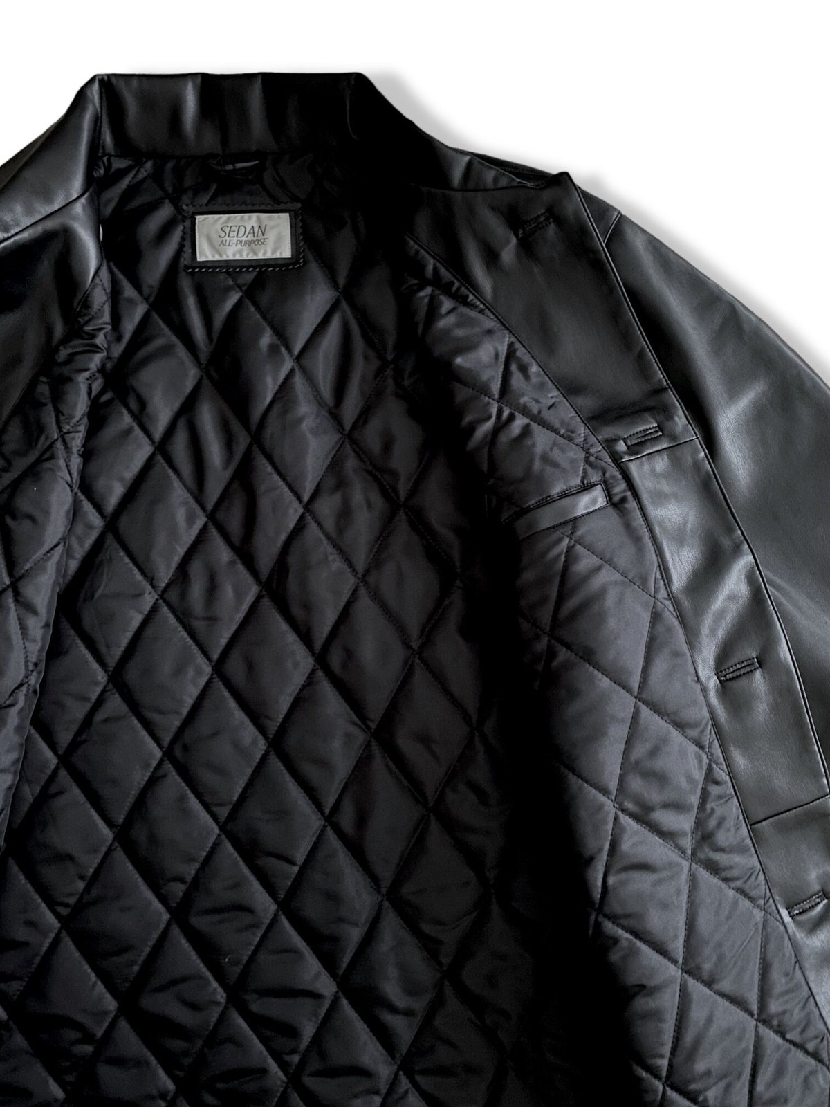 QUILTED LINED CAR COAT -SEDAN ALL PURPOSE- | in...