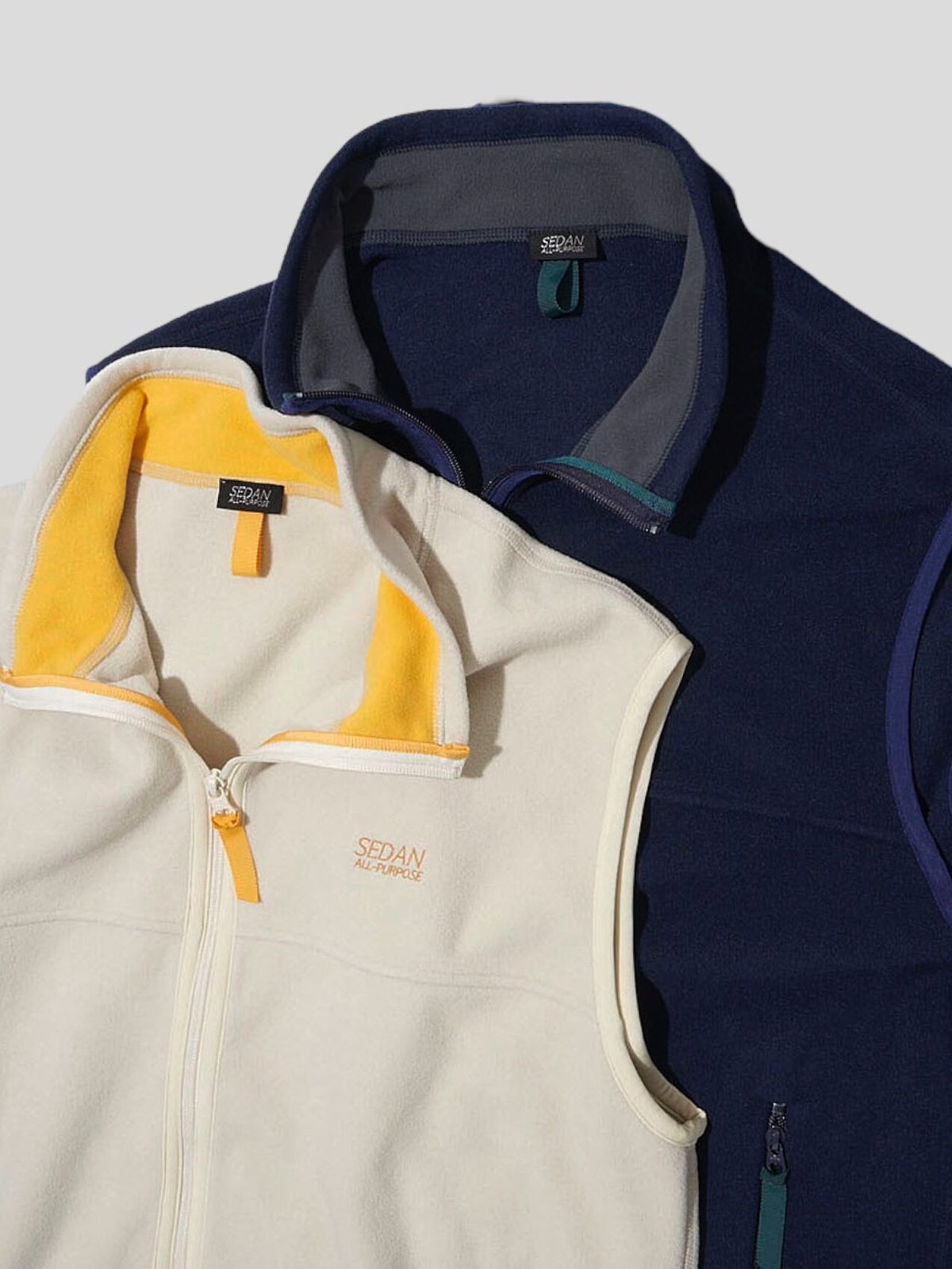 SEDAN ALL-PURPOSE フリースベスト FLEECE FULL ZIP VEST - SEDAN ALL-PURPOSE - | in